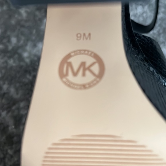 Michael Kors Black SnakePrint Platforms - Picture 5 of 6